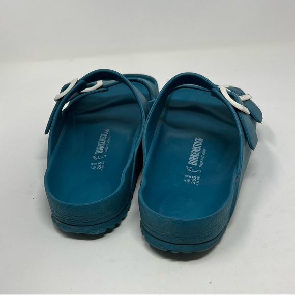 Birkenstock Eva Turquoise Slide Sandal - Picture 6 of 8